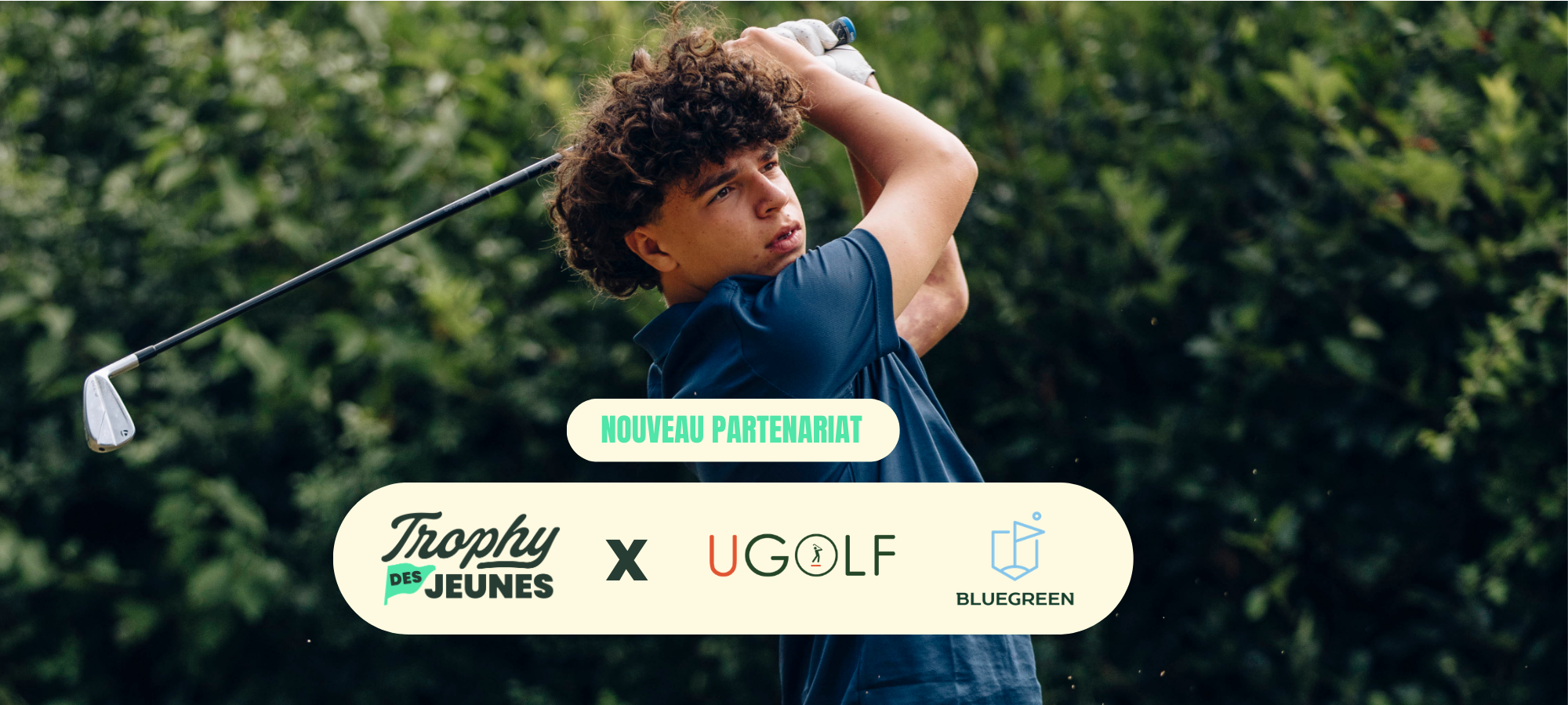 Le partenariat de golf pour les jeunes : Trophy des Jeunes x Ugolf BlueGreen